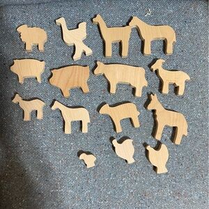Hearth and Hand Wooden Animals